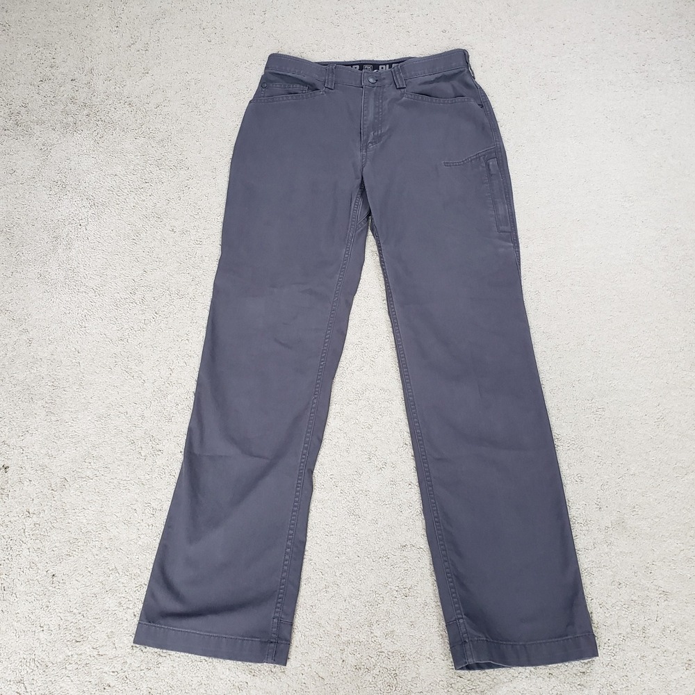 Alaskan Hardgear Duluth Trading Gray Work Pants 6 Reg Cotton Stretch Outdoor